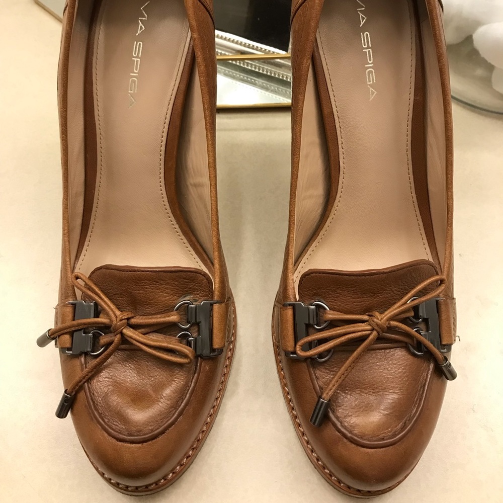 Via Spiga Loafer Heels
